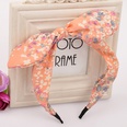 Floral Bowknot  Fashion Polka Dot Rabbit headband  wholesalepicture13