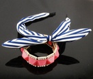 Floral Bowknot  Fashion Polka Dot Rabbit headband  wholesalepicture19