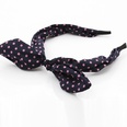 Floral Bowknot  Fashion Polka Dot Rabbit headband  wholesalepicture35
