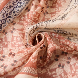 new bohemian cotton and linen sunscreen shawl beach towel geometric silk scarf for womenpicture15