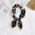 New wild spring scarf to protect the cervical spine Korean thin sunscreen small square silk scarf for womenpicture46