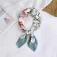 New wild spring scarf to protect the cervical spine Korean thin sunscreen small square silk scarf for womenpicture48
