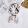 New wild spring scarf to protect the cervical spine Korean thin sunscreen small square silk scarf for womenpicture50