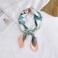 New wild spring scarf to protect the cervical spine Korean thin sunscreen small square silk scarf for womenpicture61