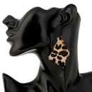 trend fashion  leopard print plush Korean  long earrings for womenpicture14