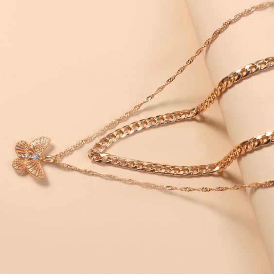 thick diamond necklace