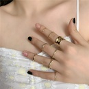 twisted ring set sense finger ring plain ring wholesale nihaojewelrypicture13