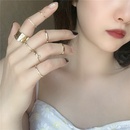 twisted ring set sense finger ring plain ring wholesale nihaojewelrypicture15