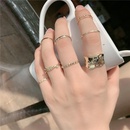 twisted ring set sense finger ring plain ring wholesale nihaojewelrypicture16