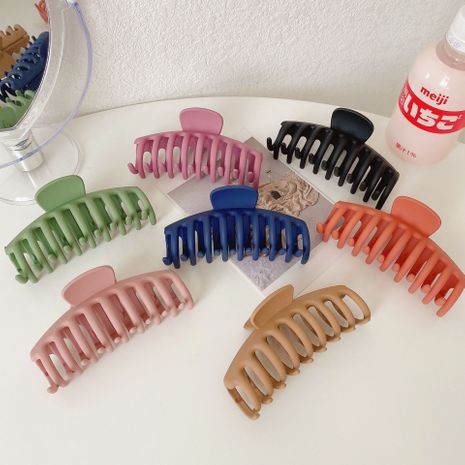 Korea large bathing simple  hair clip  wholesale NHCQ247379's discount tags