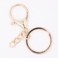 Fashion alloy keychain lobster clasp chain key ring threepiece jewelry accessoriespicture13