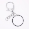 Fashion alloy keychain lobster clasp chain key ring threepiece jewelry accessoriespicture14