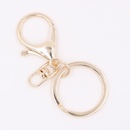 Fashion alloy keychain lobster clasp chain key ring threepiece jewelry accessoriespicture6