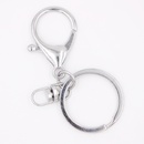 Fashion alloy keychain lobster clasp chain key ring threepiece jewelry accessoriespicture8
