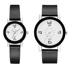 Korean couple fashion trend students simple ultra-thin tape quartz wrist watch