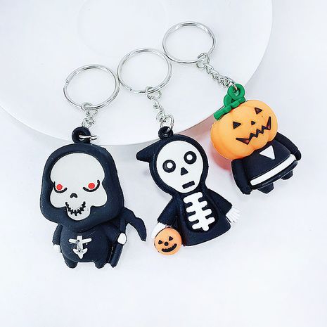 soft rubber Halloween ghost festival girl bag car ornaments children's toys keychain pendant  NHAP248308's discount tags