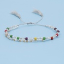 fashion wild rice beads handwoven multilayer beaded tassel braceletpicture16