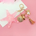 New acrylic tassel starfish lady bag car keychainpicture18