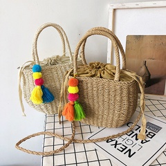 Summer straw small bag popular new fashion one-shoulder messenger handbag wholesale