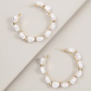 bertrieben gewebte Perle geometrische Cfrmige einfache Perlen Ohrringe Grohandelpicture10