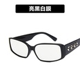 Plastic Fashion  glasses  Bright black ash  Fashion Accessories NHKD0671Brightblackashpicture24