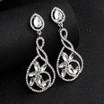 Alloy Fashion Geometric earring  KC alloy + deep red  Fashion Jewelry NHHS0661KCalloydeepredpicture3