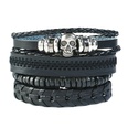 Leather Fashion bolso cesta bracelet  Fourpiece set  Fashion Jewelry NHPK2233Fourpiecesetpicture2