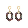 Alloy Vintage Geometric earring  Square  Fashion Jewelry NHLL0340Squarepicture5