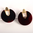 Acrylic Vintage Geometric earring  red  Fashion Jewelry NHLL0337redpicture11