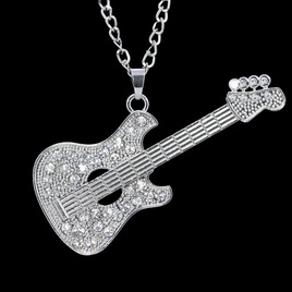 Alloy Fashion Geometric necklace  Big guitar alloy  Fashion Jewelry NHAS0556Bigguitaralloypicture4