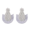Alloy Bohemia Tassel earring  white  Fashion Jewelry NHJQ11267whitepicture35