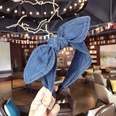Cloth Simple Bows Hair accessories  Light cowboy  Fashion Jewelry NHSM0081Lightcowboypicture6