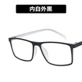 Plastic Vintage  glasses  Transparent light black tea  Fashion Jewelry NHKD0616Transparentlightblackteapicture22