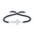 Copper Korea Cross bracelet  Red rope cross  Fine Jewelry NHAS0428Redropecrosspicture4