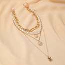 Nuevo estilo retro moneda collar barroco collar de perlas de mltiples capas suter largo cadena al por mayor nihaojewelrypicture9