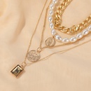Nuevo estilo retro moneda collar barroco collar de perlas de mltiples capas suter largo cadena al por mayor nihaojewelrypicture10