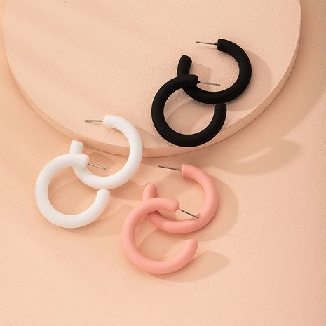 Color acrylic big earrings exaggerated earrings wholesale nihaojewelry's discount tags