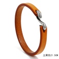 Leather Fashion Geometric bracelet  Photo Color NHPK2191PhotoColorpicture2