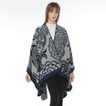 Cloth Fashion  scarf  1 wave black NHMN03261waveblackpicture38