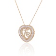 Copper Fashion Geometric necklace  Alloy NHBP0238Alloyplatedpicture3