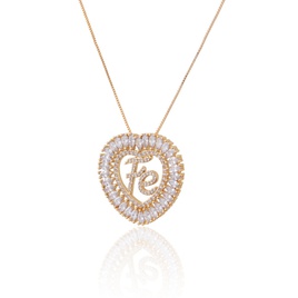 Copper Fashion Geometric necklace  Alloy NHBP0238Alloyplatedpicture3