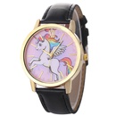 Cute childrens pony unicorn rainbow wings belt quartz ladies casual watch wholesalepicture10