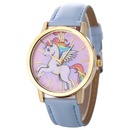 Cute childrens pony unicorn rainbow wings belt quartz ladies casual watch wholesalepicture13