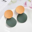 Exaggerated retro fashion  simple irregular disc earrings wholesalepicture13