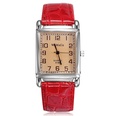 Fashion square belt watch brown glass mirror quartz casual wrist watch wholesalepicture15