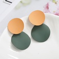 Exaggerated retro fashion  simple irregular disc earrings wholesalepicture18