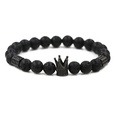 Natural Stone Fashion Animal bracelet  Black crown NHYL0206Blackcrownpicture9