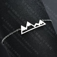TitaniumStainless Steel Fashion Geometric bracelet  Steel color NHHF0997Steelcolorpicture6
