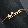 TitaniumStainless Steel Fashion Geometric bracelet  Steel color NHHF0997Steelcolorpicture3