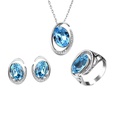 Alloy Fashion  necklace  61173173 blue NHXS178761173173bluepicture2